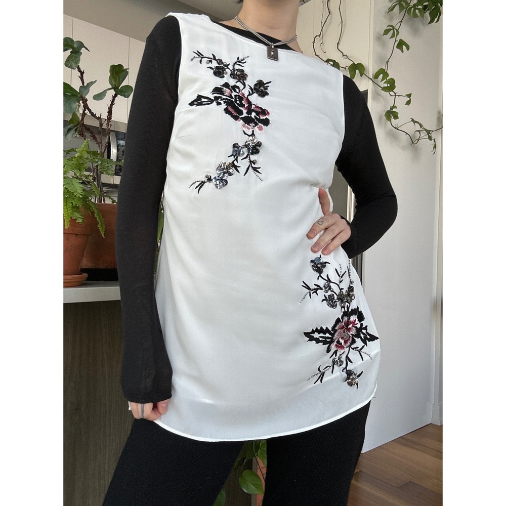 Floral Embroidered Top